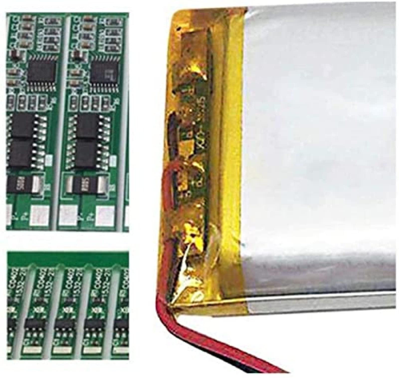 Amazon | 3 7V 110mAh 301525GPS用リチウムポリマーバッテリー